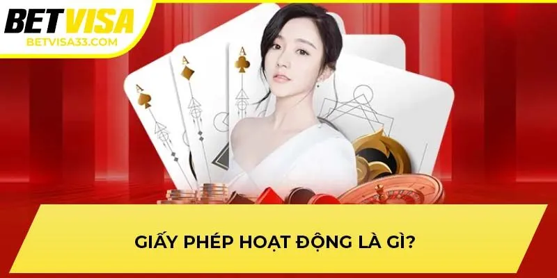 Giấy phép hoạt động là gì?